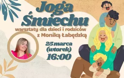 Zdjęcie do Joga śmiechu dla dzieci i rodzic&oacute;w