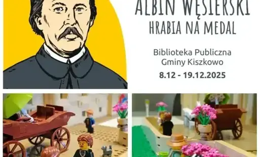 Zdjęcie do Wystawa o Albinie Węsierskim z klockami LEGO