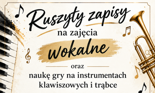 Zdjęcie do Zajęcia wokalne, gra na instrumentach klawiszowych i trąbce.